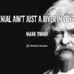 Denial, Egyptian Crocodiles, and a River of dry Mummies