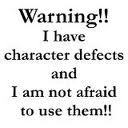 character defects